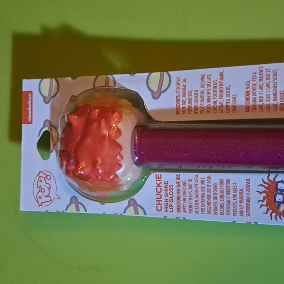 Nickelodeon keychain pins Funko Pop Rugrats Limited Edition Chuckie Lip Gloss - Picture 2 of 5